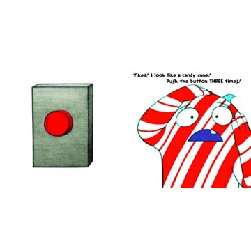 Don't Push the Button Christmas Adventure Interactive Book