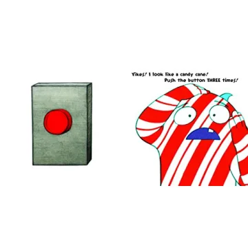 Don't Push the Button Christmas Adventure Interactive Book