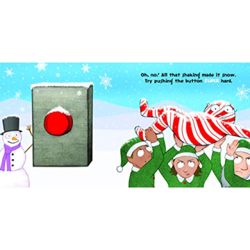 Don't Push the Button Christmas Adventure Interactive Book