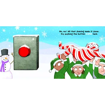 Don't Push the Button Christmas Adventure Interactive Book