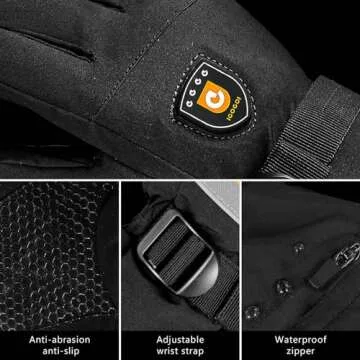 Heated Gloves with Rechargeable Battery for Winter Comfort
