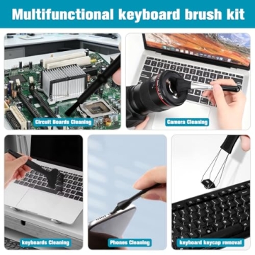 IOGOG Keyboard Brush Cleaner Kit with Keycap Puller