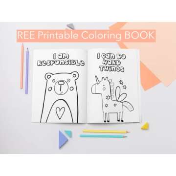 30 Pcs Inspirational Cards for Kids | Positive Affirmations for Kids | Motivational Cards for Students with Inspiring Words | Positive Affirmation Cards and Book for Kids | Mindful Affirmation Cards