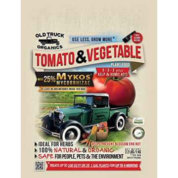 Organic 5-3-3 Fertilizer with MYKOS for Abundant Harvests