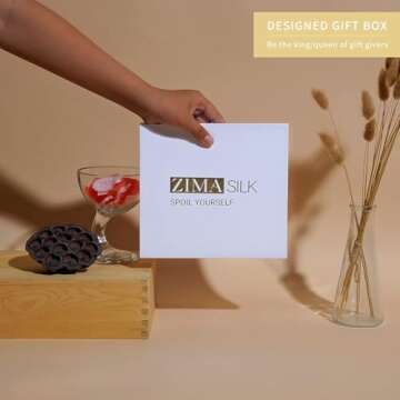 ZIMASILK Luxurious Silk Sleep Cap for Women's Hair Care