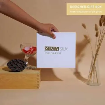 ZIMASILK Luxurious Silk Sleep Cap for Women's Hair Care