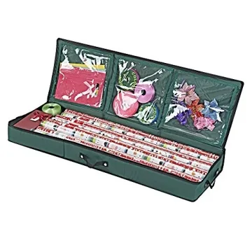 Primode Wrapping Paper Storage Case for Gift Wrap