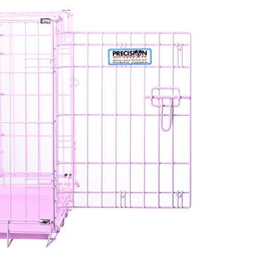 Petmate Precision Pet "ProValu," Double Door Dog Crate Pink