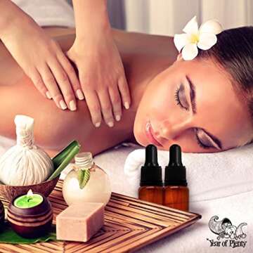 Year of Plenty Glass Eye Droppers for Essential Oils | 12-Pack | Black