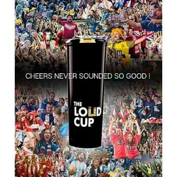 The LoudCup 20 oz Tumbler with Stadium Horn for Fans
