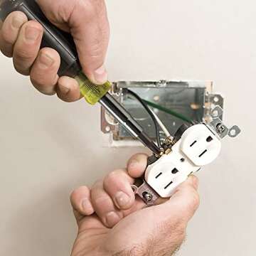 Klein Tools 80027 Screwdriver Set - 2-Piece 11-in-1 & 6-in-1