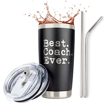 Best Coach Ever Stainless Steel Travel Tumbler 20oz