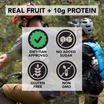 Fuel for Fire Protein Smoothie Pouch - Mixed Berry (12-Pack) | Healthy Snack & Recovery | No Sugar A...