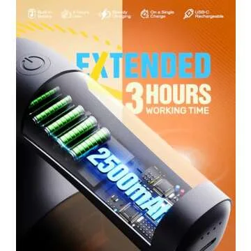 Rechargeable POPCHOSE Fabric Shaver - Remove Lint Effortlessly