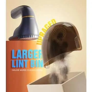 Rechargeable POPCHOSE Fabric Shaver - Remove Lint Effortlessly