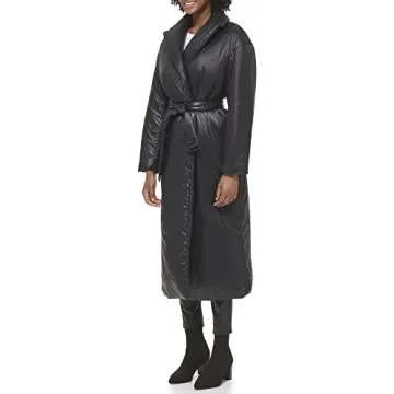 Calvin Klein womens SPORTSWEAR PACKABLE jacket,BLACK,Small