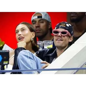 VANLINKER Funky Lip Shape Sunglasses for Festival Fun