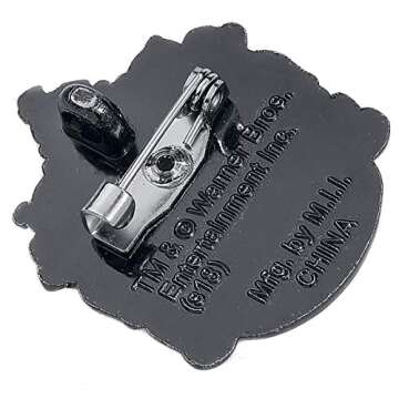 Monogram Harry Potter Slytherin Lapel Pin for Collectors