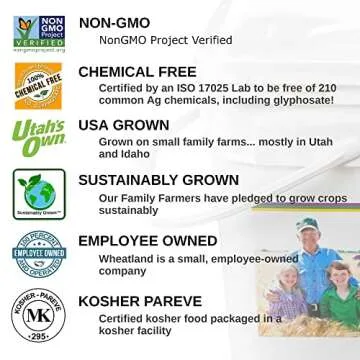 Hard Red Wheat Berries : Wheatland™ : 25 lb Bulk: Emergency Preparedness : Mylar : Oxygen Absorber...