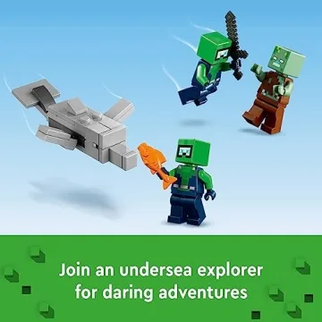 LEGO Minecraft The Axolotl House 21247 Building Toy Set