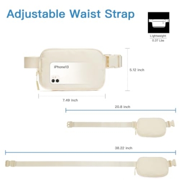 Telena Crossbody Fanny Pack for Women and Men