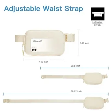 Telena Crossbody Fanny Pack for Women and Men