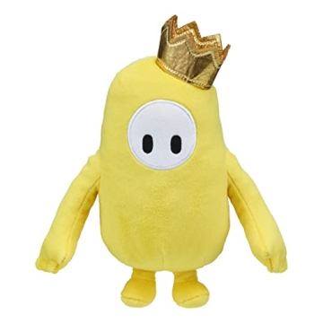 FALL GUYS Moose Toys Original Yellow Bean Skin Official Collectable 8" Cuddly Deluxe Plush Toy from ...