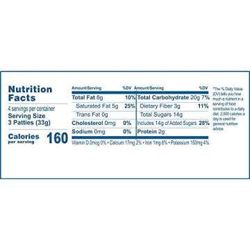 Organic Double Dark Chocolate Honey Patties - Indulge Guilt-Free