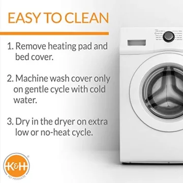 K&H Heated Cat Bed - Cozy Comfort for Indoor Cats