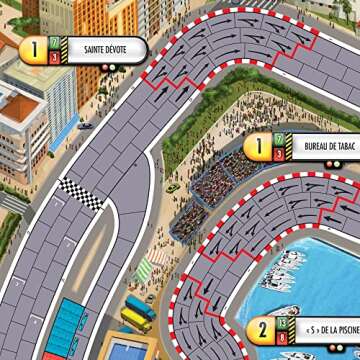 Formula D Board Game - High-Stakes Racing Thrills with Dual-Sided Tracks! Fast-Paced Strategy Game, Fun Family Game for Kids & Adults, Ages 8+, 2-10 Players, 60 Minute Playtime, Made by Zygomatic