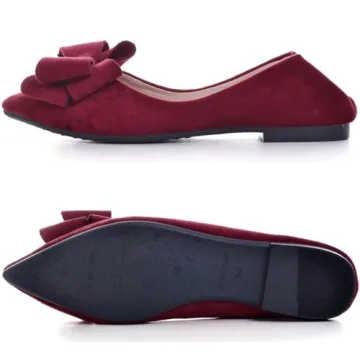 Stylish SAILING LU Bow-Knot Ballet Flats for Women