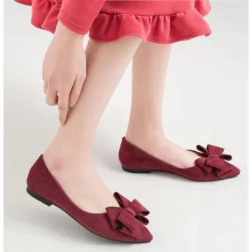 Stylish SAILING LU Bow-Knot Ballet Flats for Women