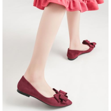 Stylish SAILING LU Bow-Knot Ballet Flats for Women
