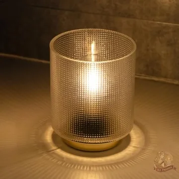 Stylish Battery Operated Table Lamp with Timer