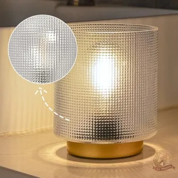 Stylish Battery Operated Table Lamp with Timer