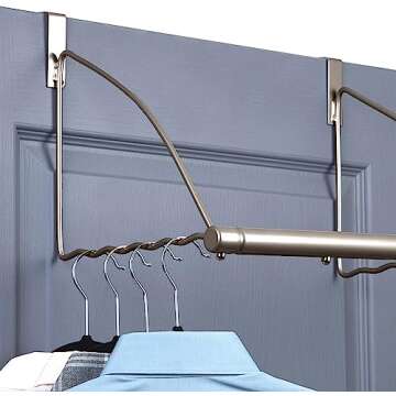 HOLDN’ STORAGE Over The Door Hanger for Space Saving