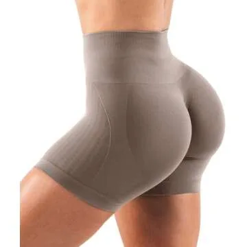 High Waisted Seamless Gym Shorts for Women