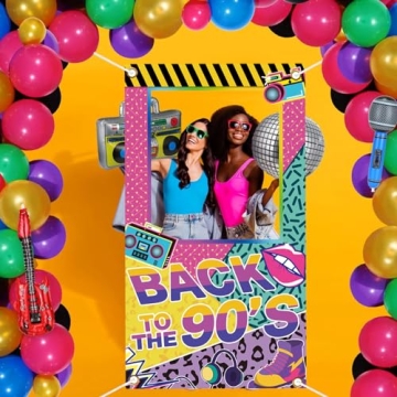 Back to The 80s Photo Booth Props for Nostalgic Parties