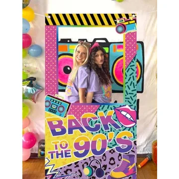 Back to The 80s Photo Booth Props for Nostalgic Parties