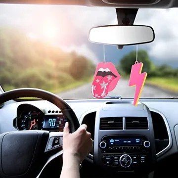 A1diee Pink Boho Air Fresheners Enhance Car Style