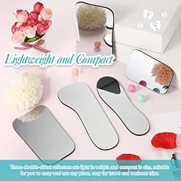 5-Piece Dental Mirror Set for Accurate Oral Care