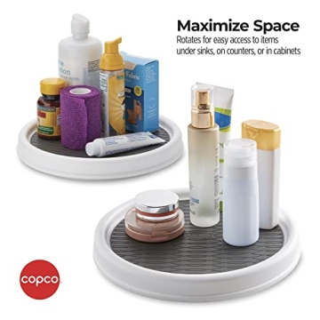 Copco 9-Inch Non-Skid Lazy Susan Turntables - Set of 2