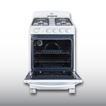 Compact Summit 24" Gas Range with 4 Burners and Oven
