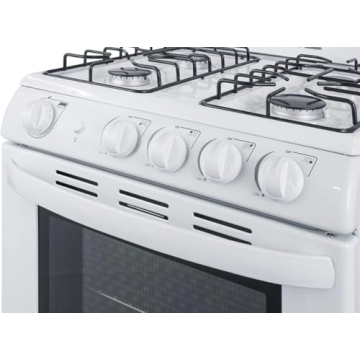 Compact Summit 24" Gas Range with 4 Burners and Oven