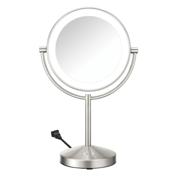 Conair LED Lighted Makeup Vanity Mirror - 1X/10X Magnification