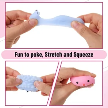 Mr. Pen Mini Squishy Toys - 12 Pack for Fun & Stress Relief