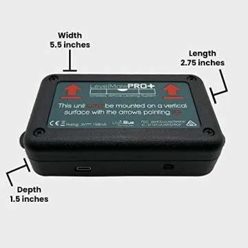 LogicBlue Technology LevelMatePRO+ Wireless RV Leveling System, Bluetooth Leveler for Campers, Must-Have Accessory for Travel Trailers, Effortless Setup for Phones with App, Apple Watch Compatible