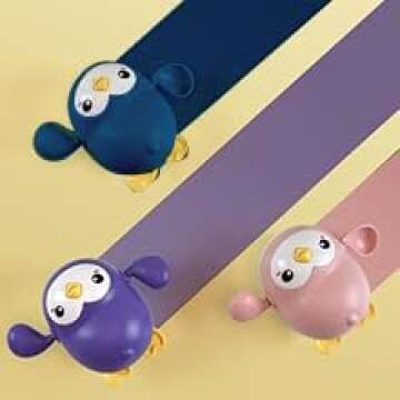 Baby Bath Toys, Wind up Swimming Toys for Toddlers, Floating Water Bathtub Shower Toys, Bathroom Pool Play Sets Fun Bathtime Gift for Kids Infants Boys Girls