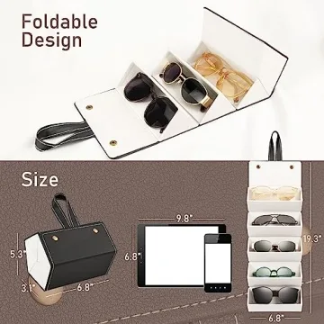 DDG Sunglass Organizer - Travel Case for Eyewear