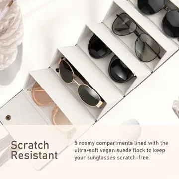 DDG Sunglass Organizer - Travel Case for Eyewear